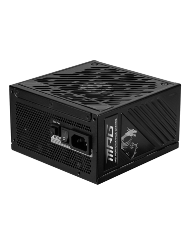 MSI MPG A1000GS PCIE5 unidad de fuente de alimentación 1000 W 24-pin ATX ATX Negro