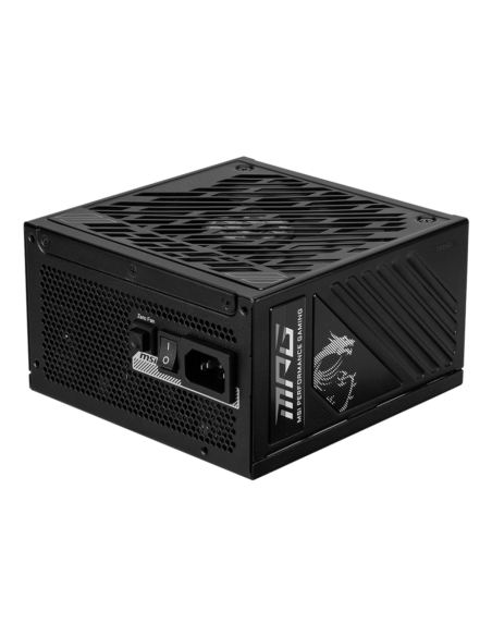 MSI MPG A1000GS PCIE5 unidad de fuente de alimentación 1000 W 24-pin ATX ATX Negro