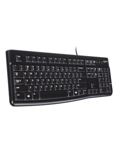 Logitech Keyboard K120 for Business teclado Universal USB QWERTY Español Negro