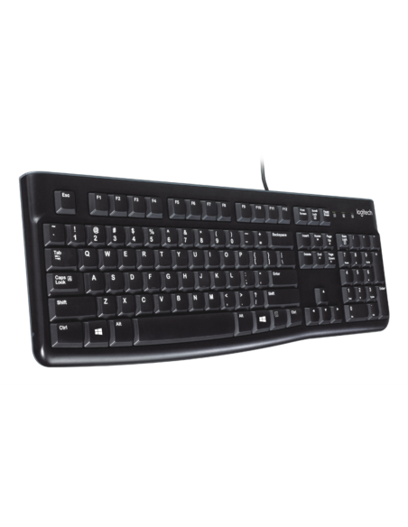 Logitech Keyboard K120 for Business teclado Universal USB QWERTY Español Negro