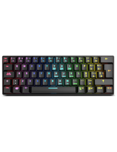 Krom Kluster teclado Juego USB + Bluetooth Negro