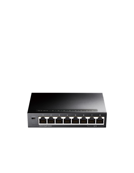 Cudy GS108 switch Gigabit Ethernet (10/100/1000) Negro