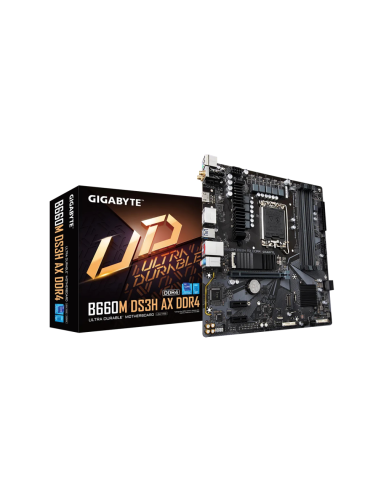 GIGABYTE B660M DS3H AX DDR4 placa base Intel B660 LGA 1700 micro ATX