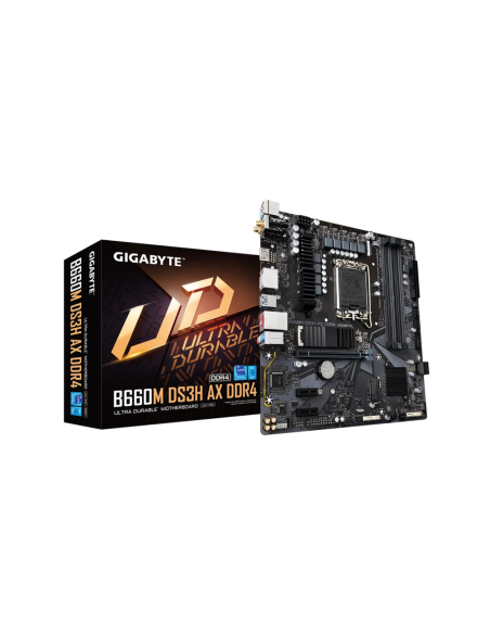 GIGABYTE B660M DS3H AX DDR4 placa base Intel B660 LGA 1700 micro ATX