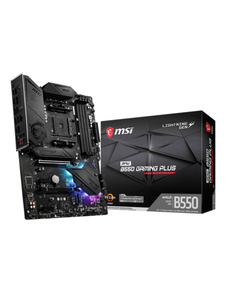 MSI MPG B550 Gaming Plus AMD B550 Zócalo AM4 ATX