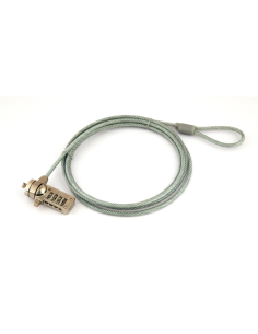 Gembird LK-CL-01 cable antirrobo Plata