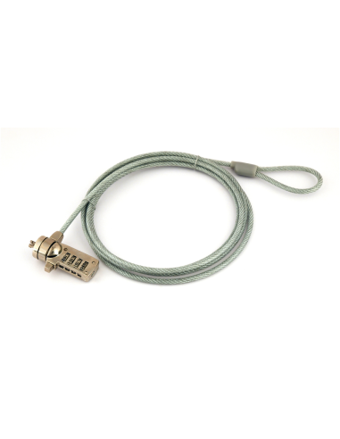 Gembird LK-CL-01 cable antirrobo Plata