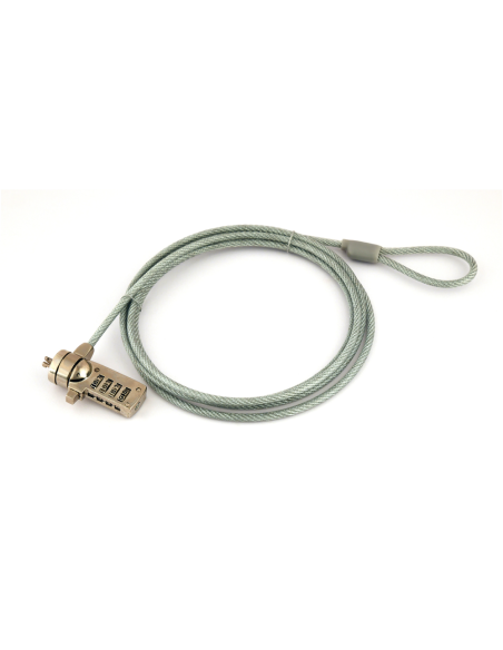 Gembird LK-CL-01 cable antirrobo Plata