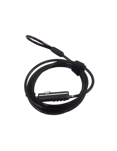 Ewent EW1238 cable antirrobo Negro 1,8 m