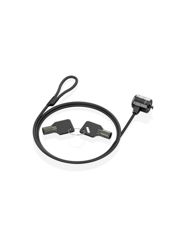 AISENS ASLK-D40K04-BK cable antirrobo Negro 1,5 m