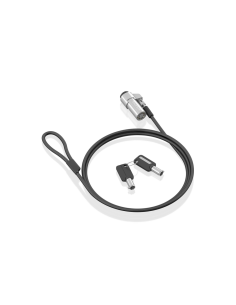 AISENS ASLK-D45K06-BK cable antirrobo Negro 1,5 m