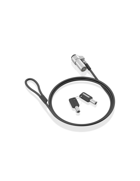 AISENS ASLK-D45K06-BK cable antirrobo Negro 1,5 m