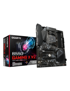 GIGABYTE B550 Gaming X V2 Placa base - Procesadores AMD Ryzen 5000, VRM de 10+3 fases, hasta 4733 MHz DDR4, 1xPCIe 4.0 + 1xPCIe 