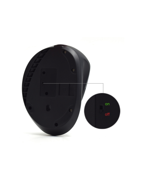 Ewent EW3158 ratón Oficina mano derecha RF inalámbrico 1600 DPI