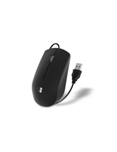 SUBBLIM Ratón Business Silencioso con cable USB 1200 DPI