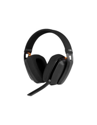 Krom Kanji Auriculares Inalámbrico y alámbrico Diadema Juego USB Tipo C Bluetooth Negro