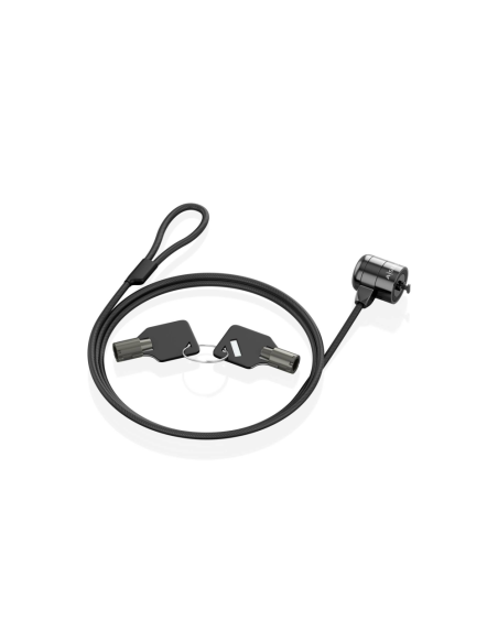 AISENS ASLK-D40K04-BK cable antirrobo Negro 1,5 m