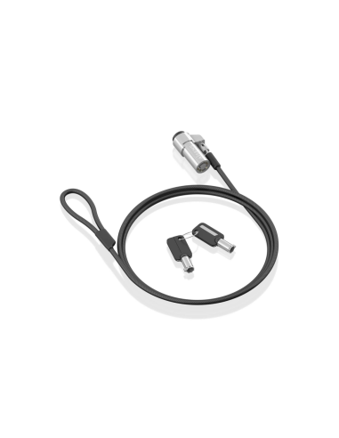 AISENS ASLK-D45K06-BK cable antirrobo Negro 1,5 m