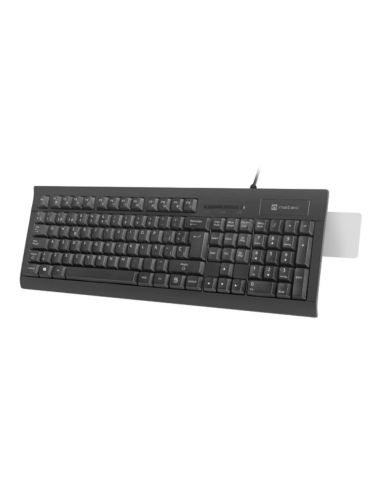 NATEC NKL-2052 teclado Oficina USB QWERTY Español Negro