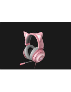 Razer Kraken Kitty Auriculares Alámbrico Diadema Juego Gris, Rosa