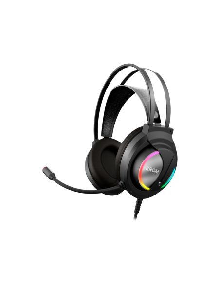 Krom Kappa Auriculares Alámbrico Diadema Juego Negro