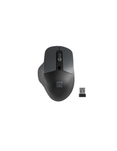 NATEC BlackBird 2 ratón Oficina Ambidextro RF inalámbrico IR LED 1600 DPI