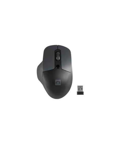 NATEC BlackBird 2 ratón Oficina Ambidextro RF inalámbrico IR LED 1600 DPI