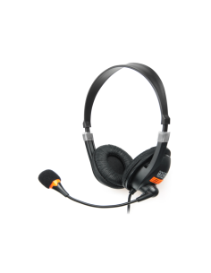 NATEC Drone Auriculares Alámbrico Diadema Llamadas/Música Negro, Naranja