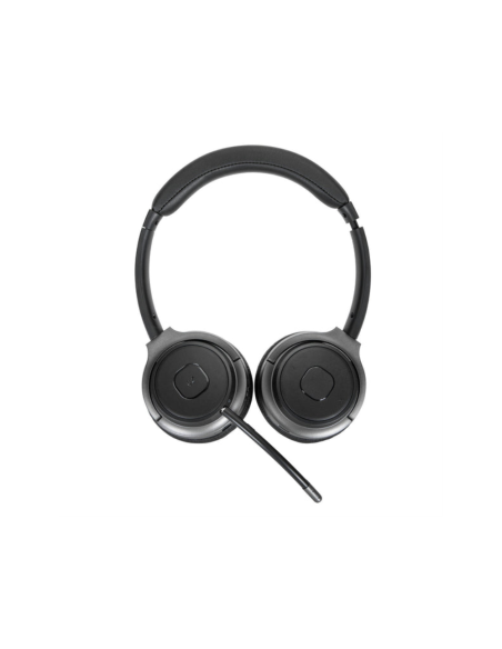 Targus AEH104GL auricular y casco Auriculares Inalámbrico y alámbrico Diadema Llamadas/Música USB Tipo C Bluetooth Negro