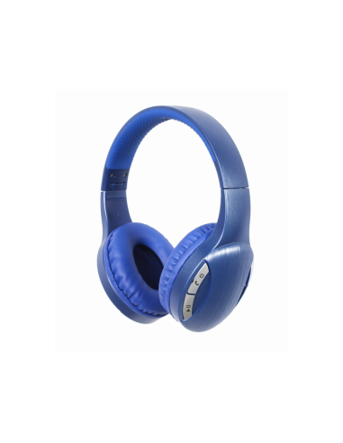 Gembird BTHS-01-B auricular y casco Auriculares Inalámbrico y alámbrico Diadema Llamadas/Música MicroUSB Bluetooth Azul
