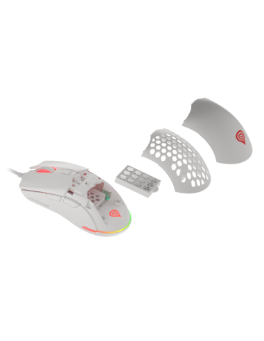 GENESIS Krypton 750 ratón Juego mano derecha USB tipo A Óptico 2000 DPI