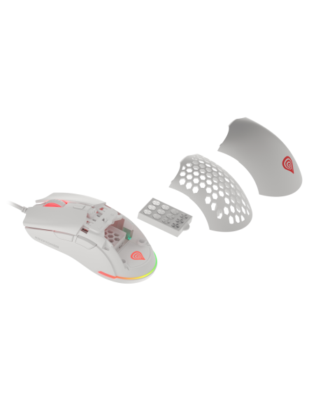 GENESIS Krypton 750 ratón Juego mano derecha USB tipo A Óptico 2000 DPI