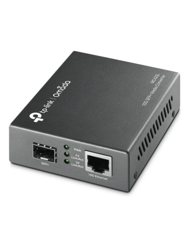 TP-Link Omada MC420L convertidor de medio 10000 Mbit/s Multimodo, Monomodo Negro