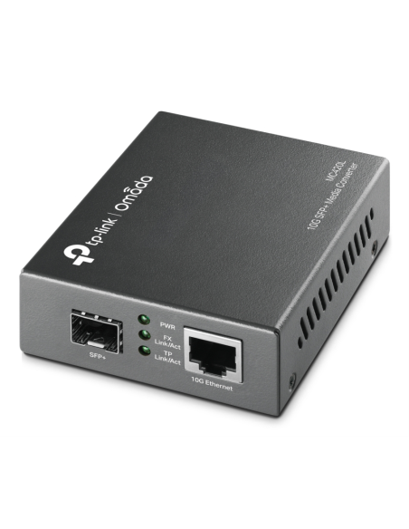 TP-Link Omada MC420L convertidor de medio 10000 Mbit/s Multimodo, Monomodo Negro