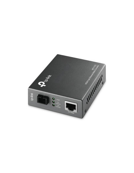 TP-Link MC111CS convertidor de medio 1000 Mbit/s 1550 nm Monomodo Negro