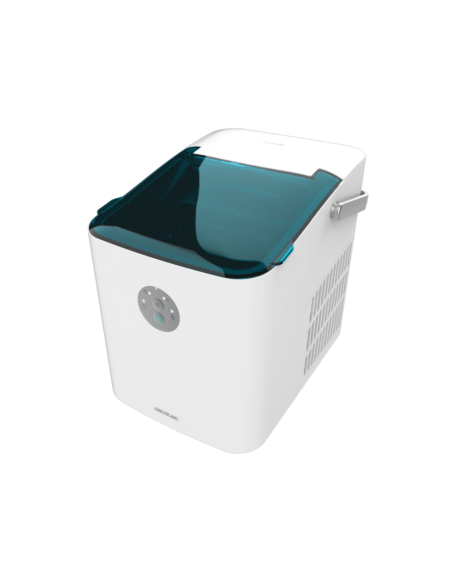Cecotec Chillin' Ice 1200 Go Máquina para hacer cubitos de hielo portátil 12 kg/24h 120 W Azul, Blanco