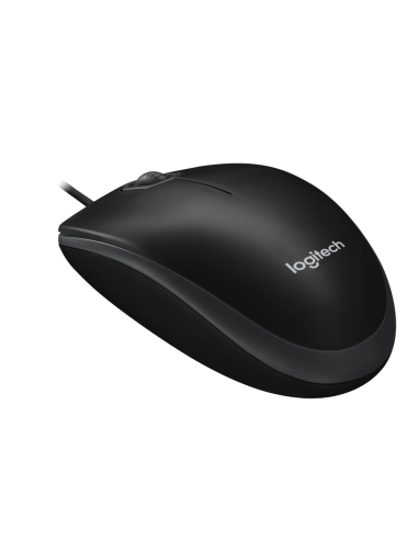 Logitech B100 ratón Oficina Ambidextro USB tipo A Óptico 800 DPI