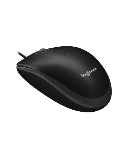 Logitech B100 ratón Oficina Ambidextro USB tipo A Óptico 800 DPI