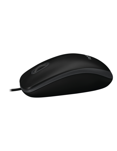 Logitech B100 ratón Oficina Ambidextro USB tipo A Óptico 800 DPI