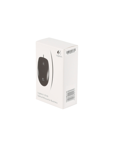 Logitech B100 ratón Oficina Ambidextro USB tipo A Óptico 800 DPI