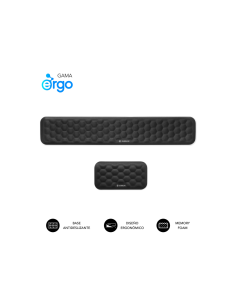 SUBBLIM SUBMP-04E010 descansa muñecas Algodón, Licra, Espuma de memoria, Poliuretano (PU)