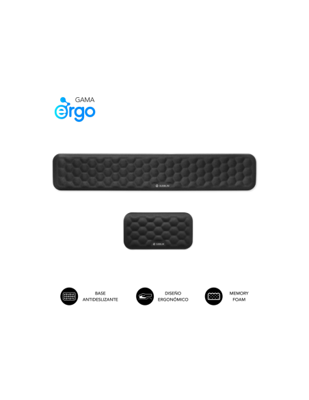 SUBBLIM SUBMP-04E010 descansa muñecas Algodón, Licra, Espuma de memoria, Poliuretano (PU)