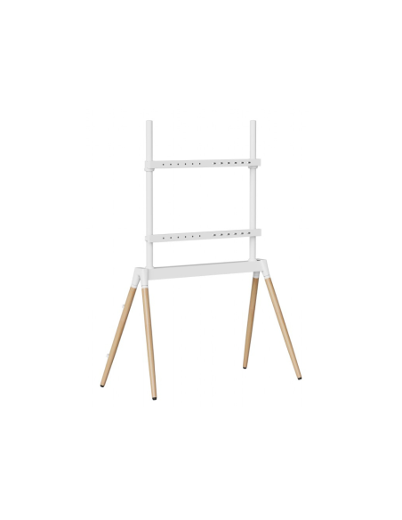 Gembird TVS-86F-01-W soporte para TV 2,18 m (86") Blanco, Madera