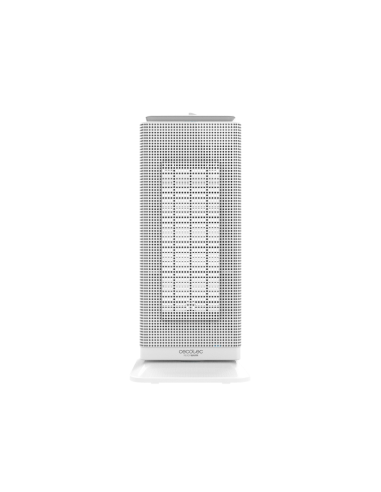 Cecotec 05311 calefactor eléctrico Interior Acero inoxidable, Blanco 2000 W Ventilador eléctrico