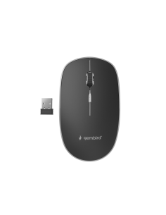 Gembird MUSW-4BS-01 ratón Oficina Ambidextro RF inalámbrico Óptico 1600 DPI