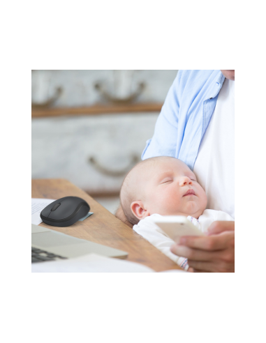 Logitech M220 Silent ratón Oficina Ambidextro RF inalámbrico Óptico 1000 DPI