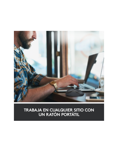 Logitech M220 Silent ratón Oficina Ambidextro RF inalámbrico Óptico 1000 DPI