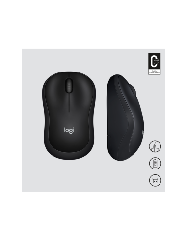 Logitech M220 Silent ratón Oficina Ambidextro RF inalámbrico Óptico 1000 DPI