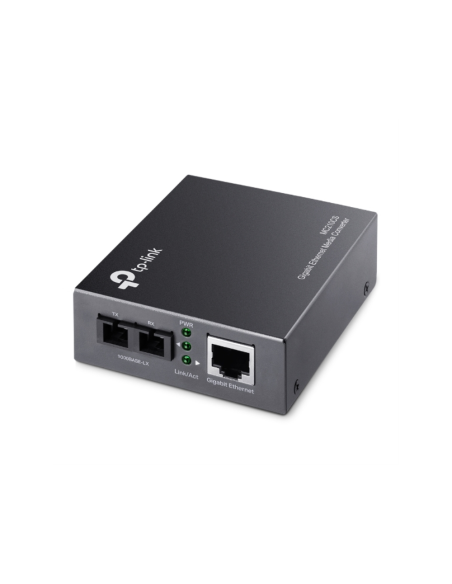 TP-Link MC210CS convertidor de medio 1000 Mbit/s 1310 nm Monomodo Negro