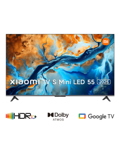 Xiaomi TV S Mini LED 55 2025 139,7 cm (55") 4K Ultra HD Smart TV Wifi Negro 1200 cd / m²